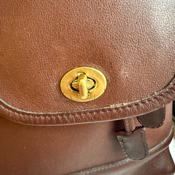 Vintage Coach daypack (mahogany) main image 12